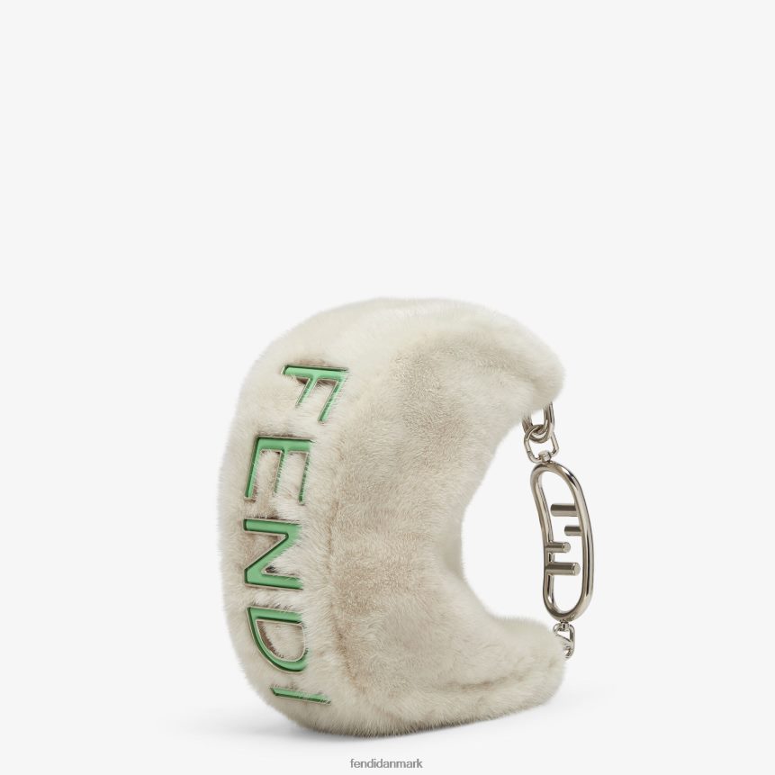 minkpose Kvinder Fendi tilbehør hvid A44V2D730