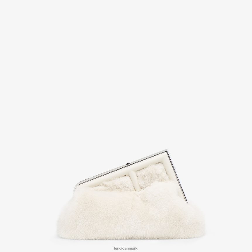 minkpose Kvinder Fendi tilbehør hvid A44V2D738