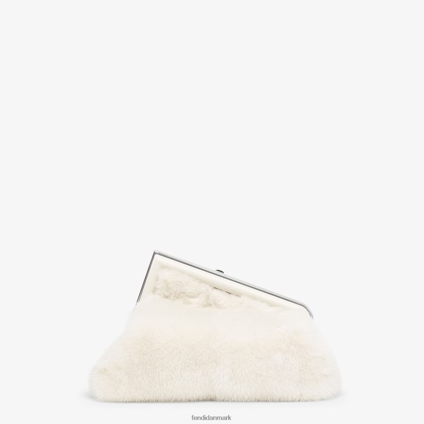 minkpose Kvinder Fendi tilbehør hvid A44V2D738