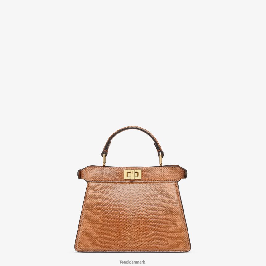 naturlig karung taske Kvinder Fendi tilbehør Brun A44V2D611