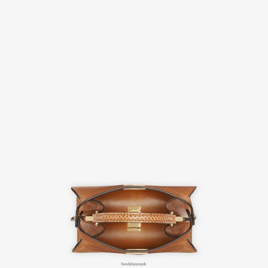 naturlig karung taske Kvinder Fendi tilbehør Brun A44V2D611
