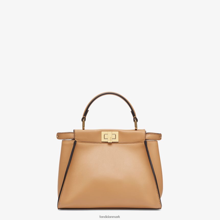 peekaboo mini lædertaske Kvinder Fendi tilbehør beige A44V2D912