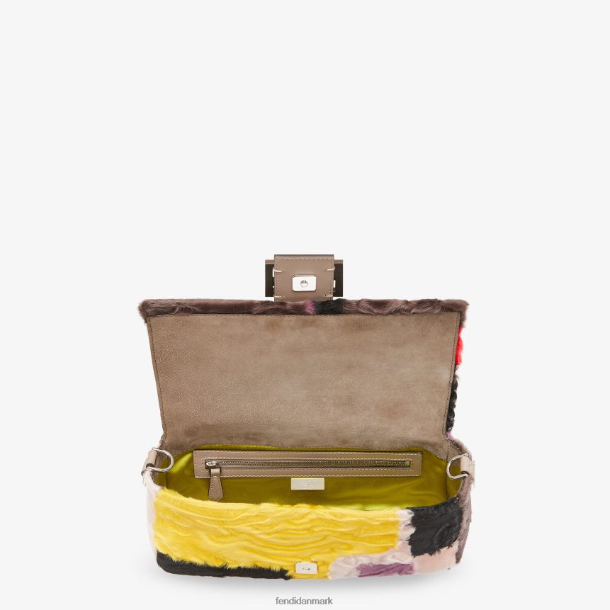 re-edition taske i multiastrakhan Kvinder Fendi tilbehør flerfarvet A44V2D781