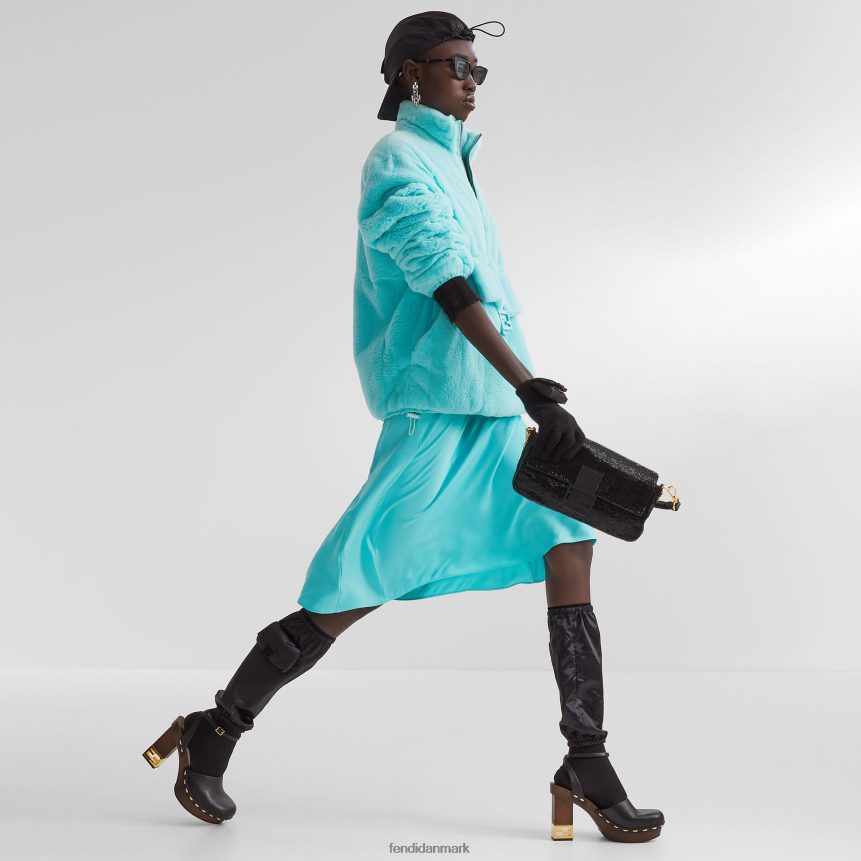 re-edition taske i perler Kvinder Fendi tilbehør sort A44V2D783