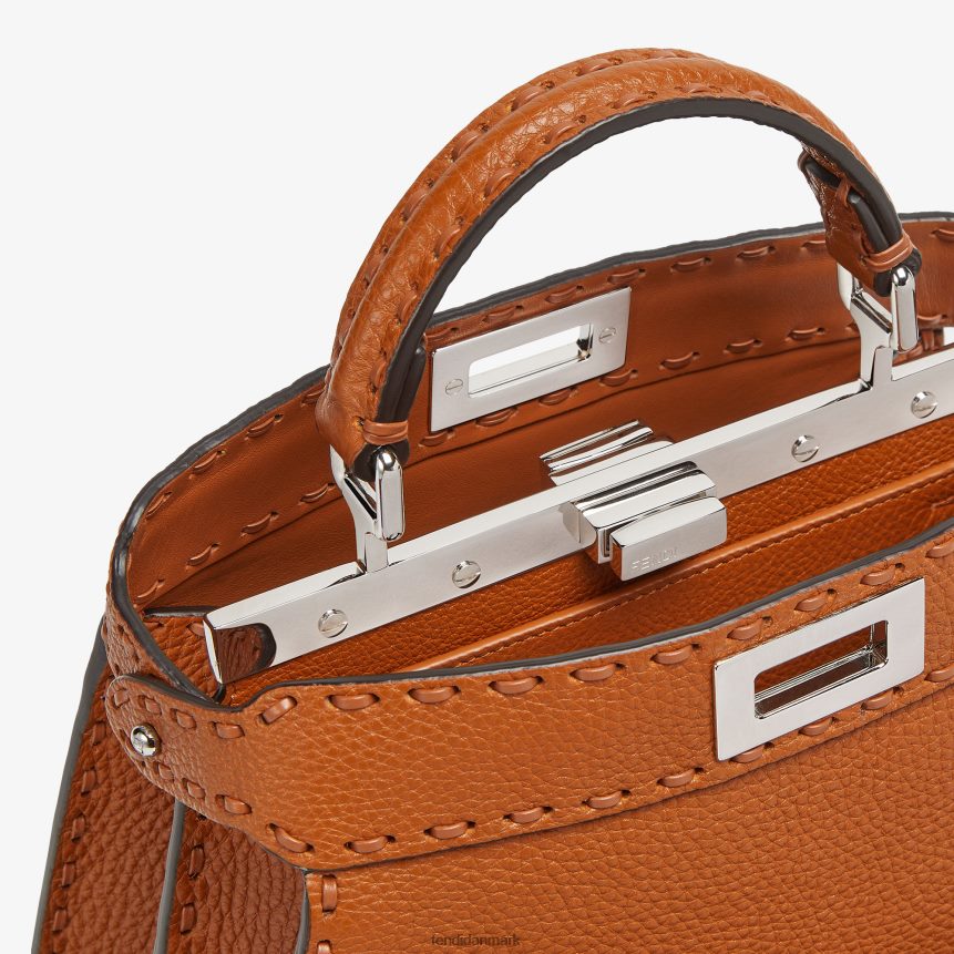 selleria taske med oversize syninger Kvinder Fendi tilbehør Brun A44V2D612