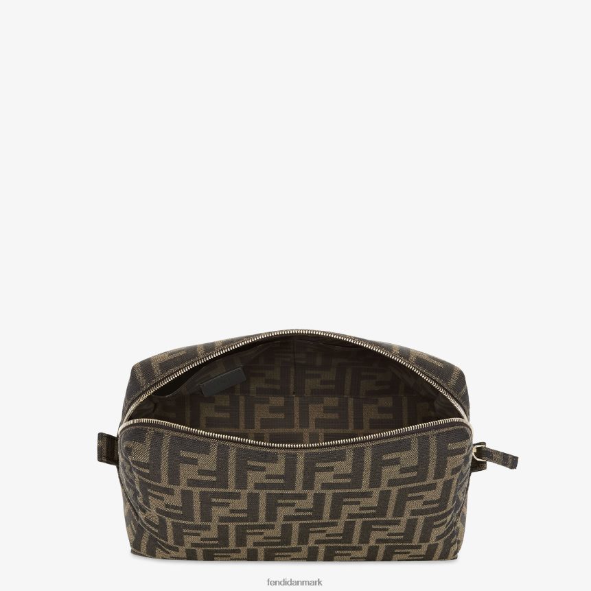 stof toilettaske Kvinder Fendi tilbehør Brun A44V2D1495