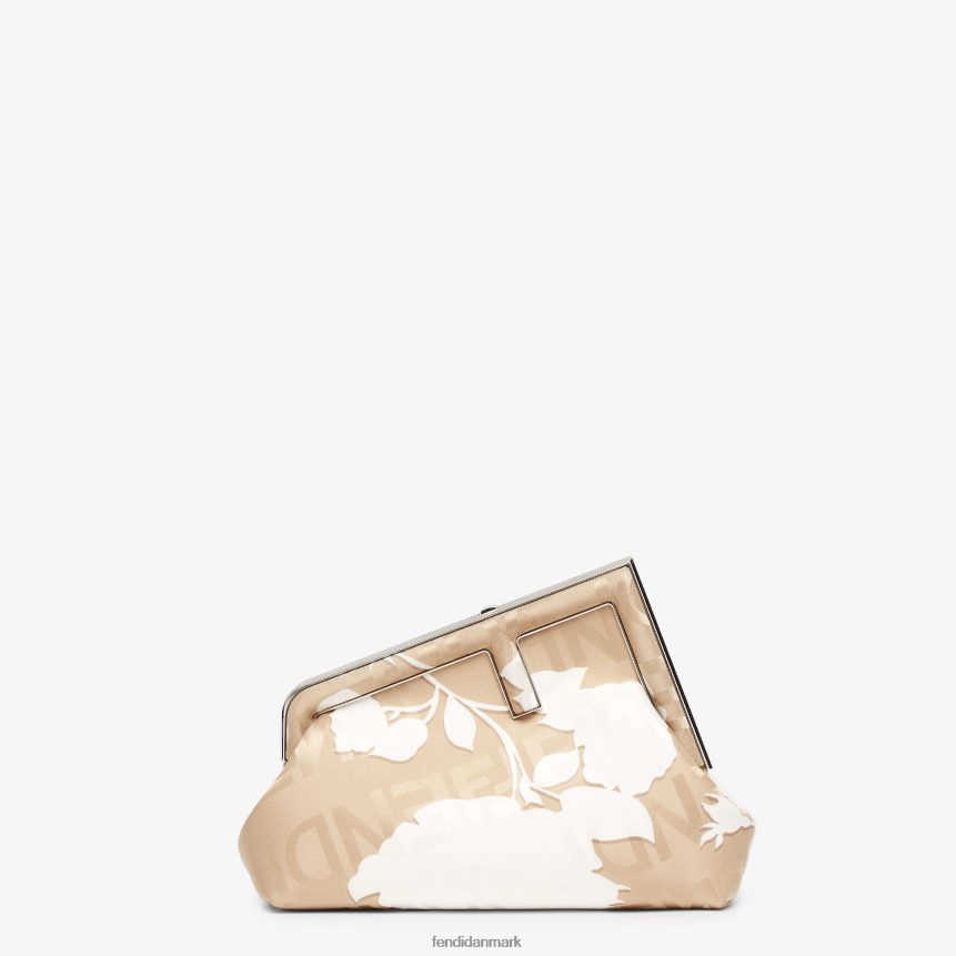 trykt silkepose Kvinder Fendi tilbehør beige A44V2D729