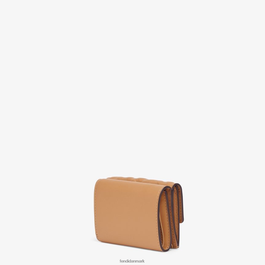 baguette mikro trifold nappa læder pung Kvinder Fendi tilbehør beige A44V2D1560