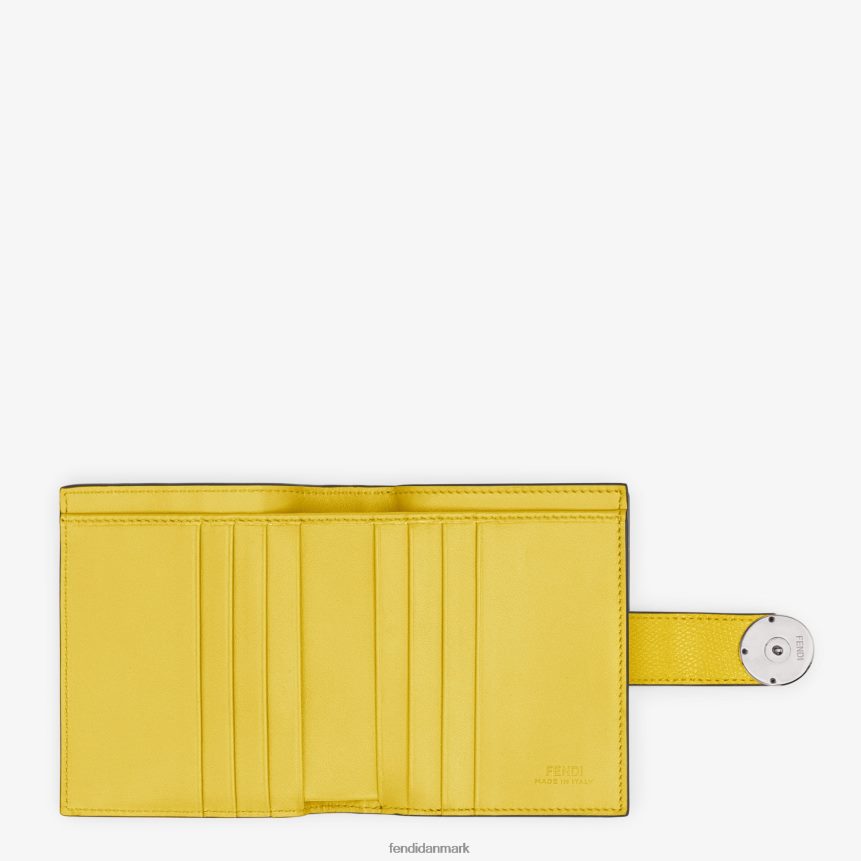 kompakt læderpung Kvinder Fendi tilbehør Brun A44V2D1582