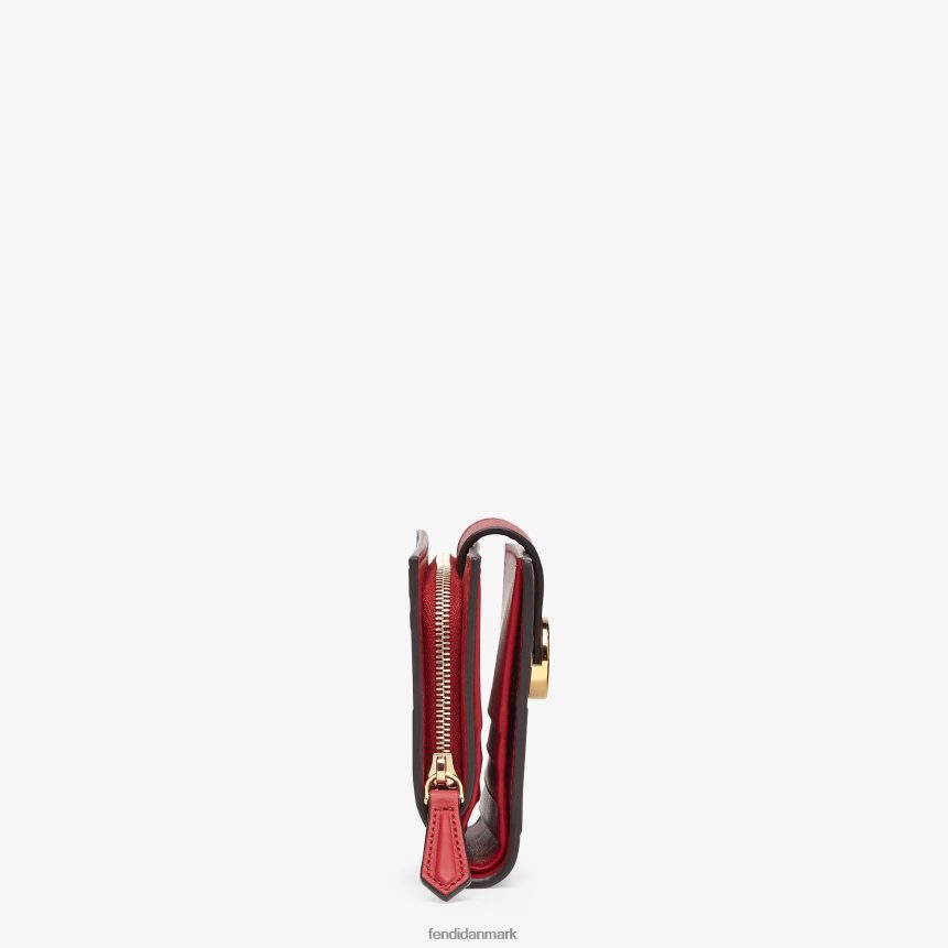 kompakt læderpung Kvinder Fendi tilbehør Brun A44V2D1594