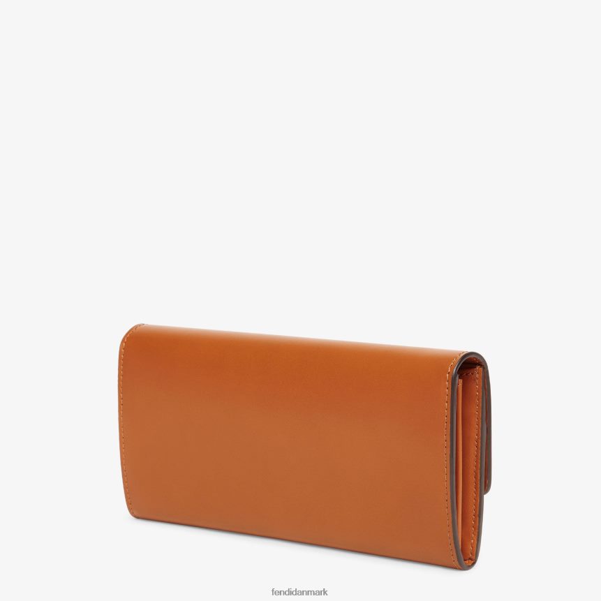 kontinental læder pung Kvinder Fendi tilbehør Brun A44V2D1489