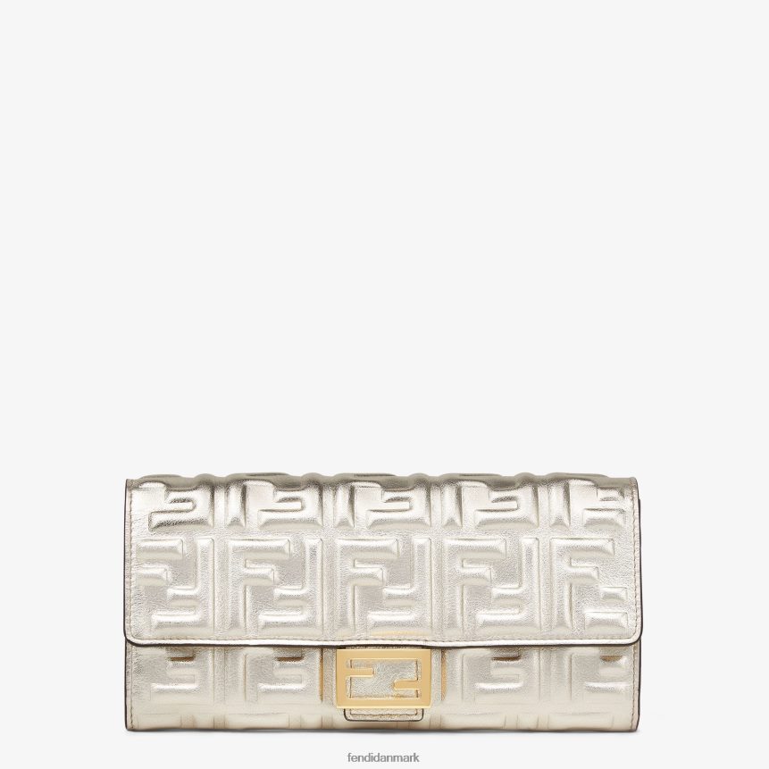 kontinental læder pung Kvinder Fendi tilbehør grå A44V2D1553