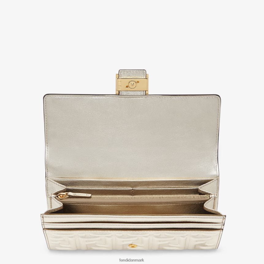 kontinental læder pung Kvinder Fendi tilbehør grå A44V2D1553