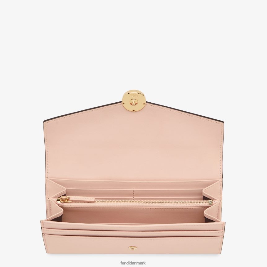 kontinental læder pung Kvinder Fendi tilbehør lyserød A44V2D1588