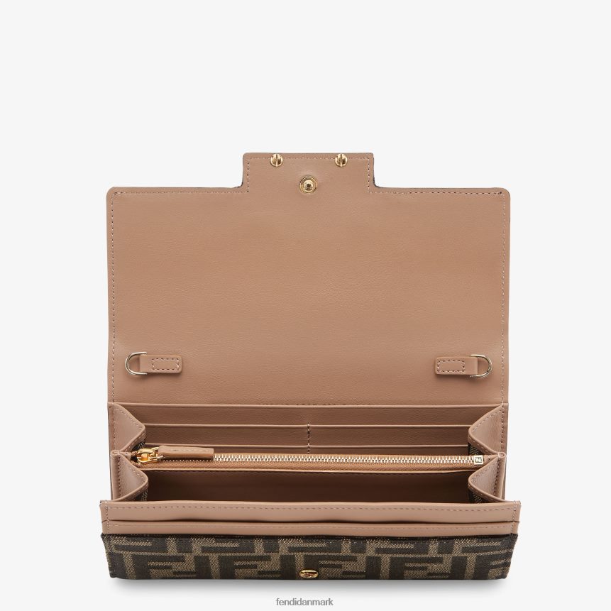stof pung Kvinder Fendi tilbehør Brun A44V2D1418