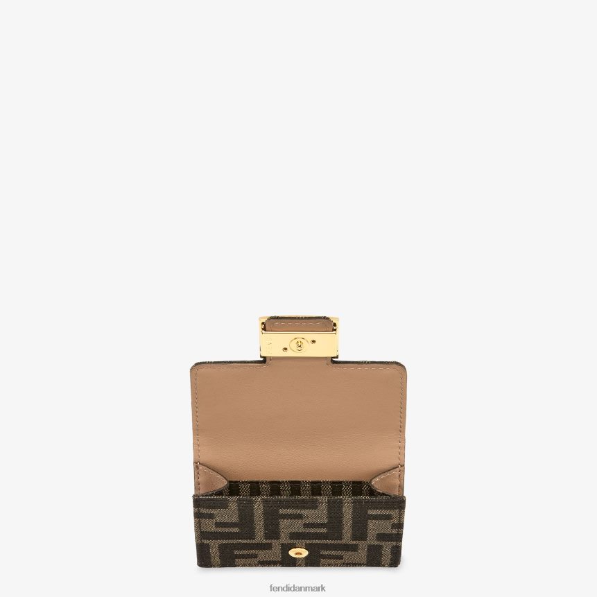 stof pung Kvinder Fendi tilbehør Brun A44V2D1419