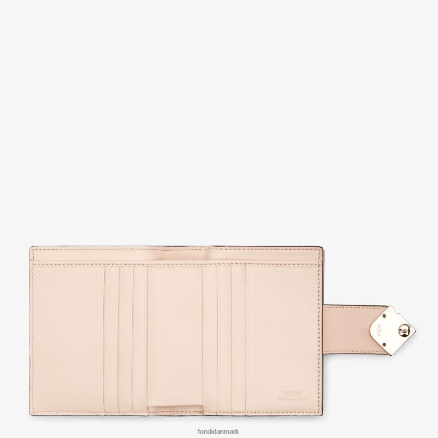tofarvet due og kompakt læderpung Kvinder Fendi tilbehør flerfarvet A44V2D1458