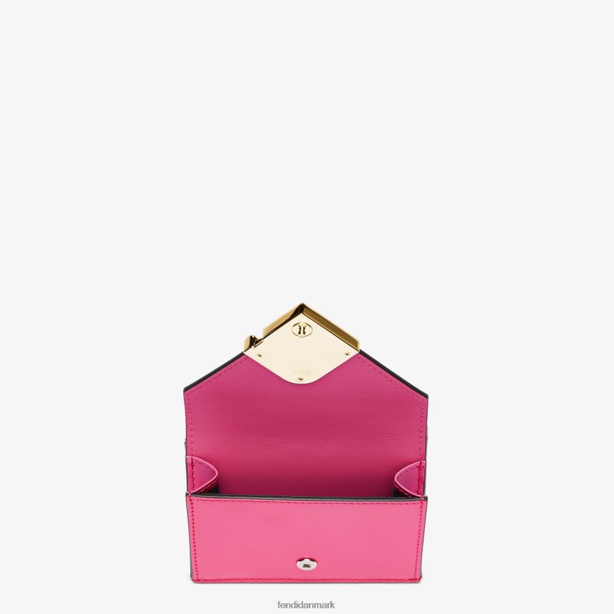 tofarvet fuchsia- og læderpung Kvinder Fendi tilbehør beige A44V2D1407