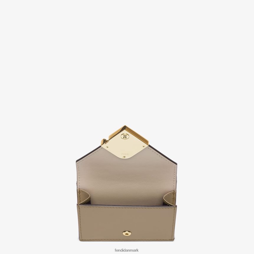 tofarvet og duelæder pung Kvinder Fendi tilbehør hvid A44V2D1513