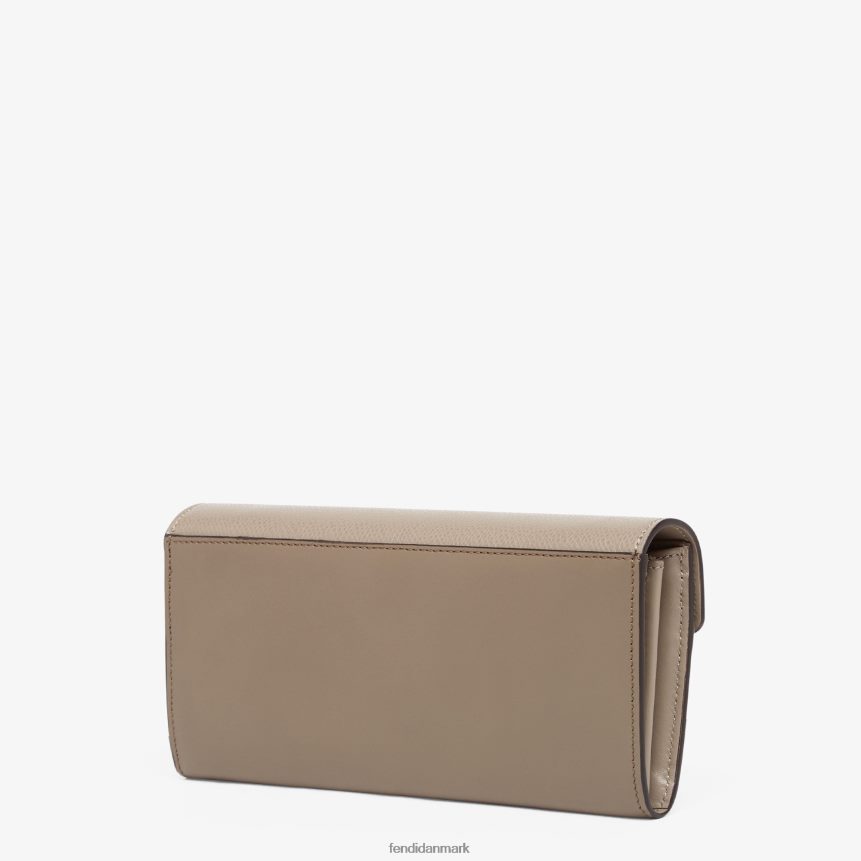 tofarvet og duelæder pung Kvinder Fendi tilbehør hvid A44V2D1515