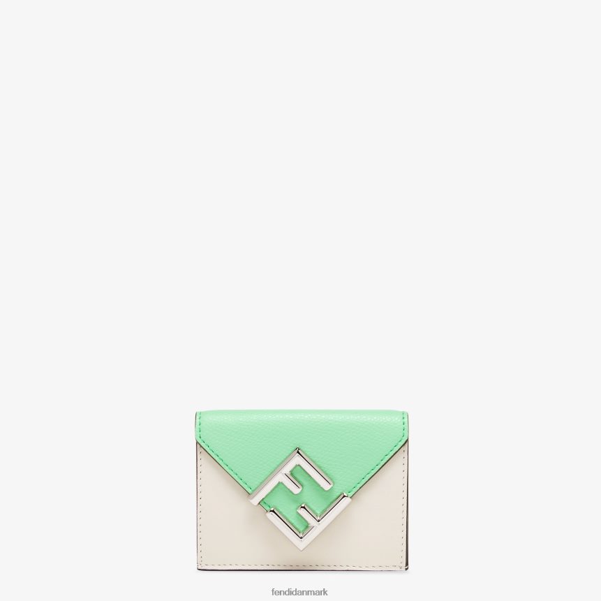 tofarvet og læderpung Kvinder Fendi tilbehør hvid A44V2D1466