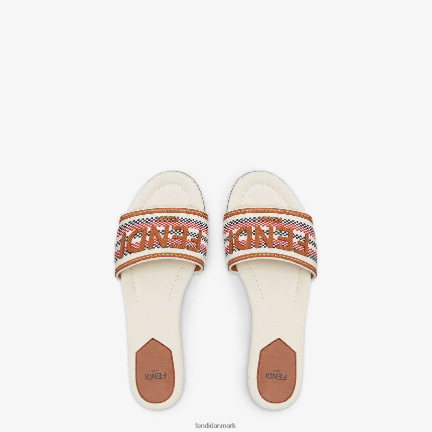 lærred dias Kvinder Fendi fodtøj beige A44V2D1306