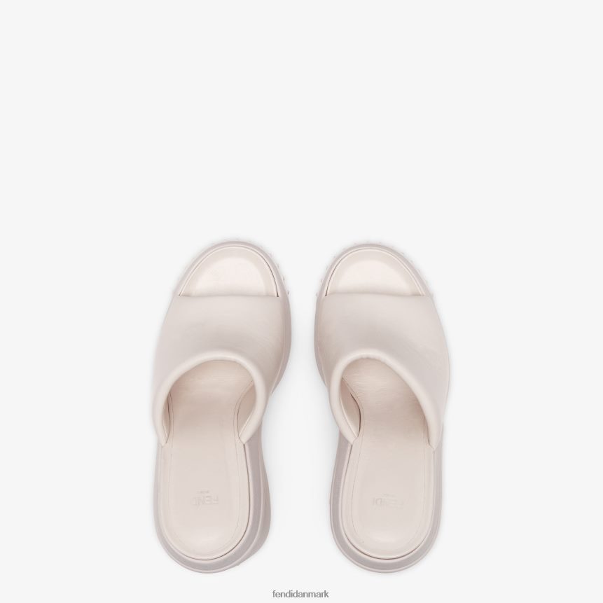 nappa læder dias Kvinder Fendi fodtøj beige A44V2D1329