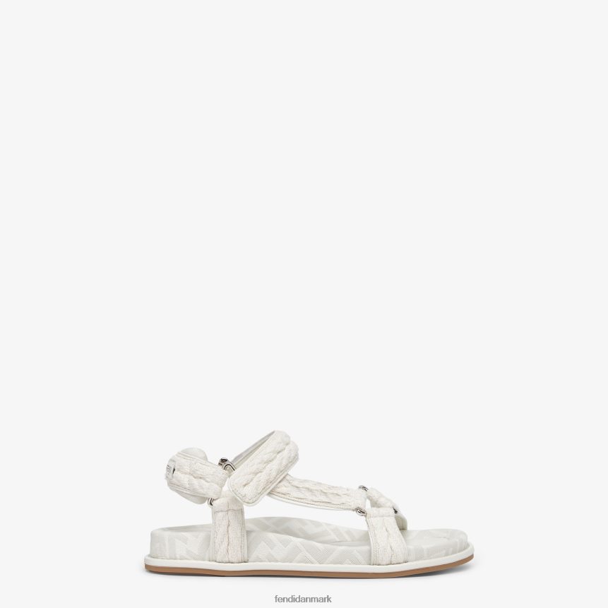 stof sandaler Kvinder Fendi fodtøj beige A44V2D1297