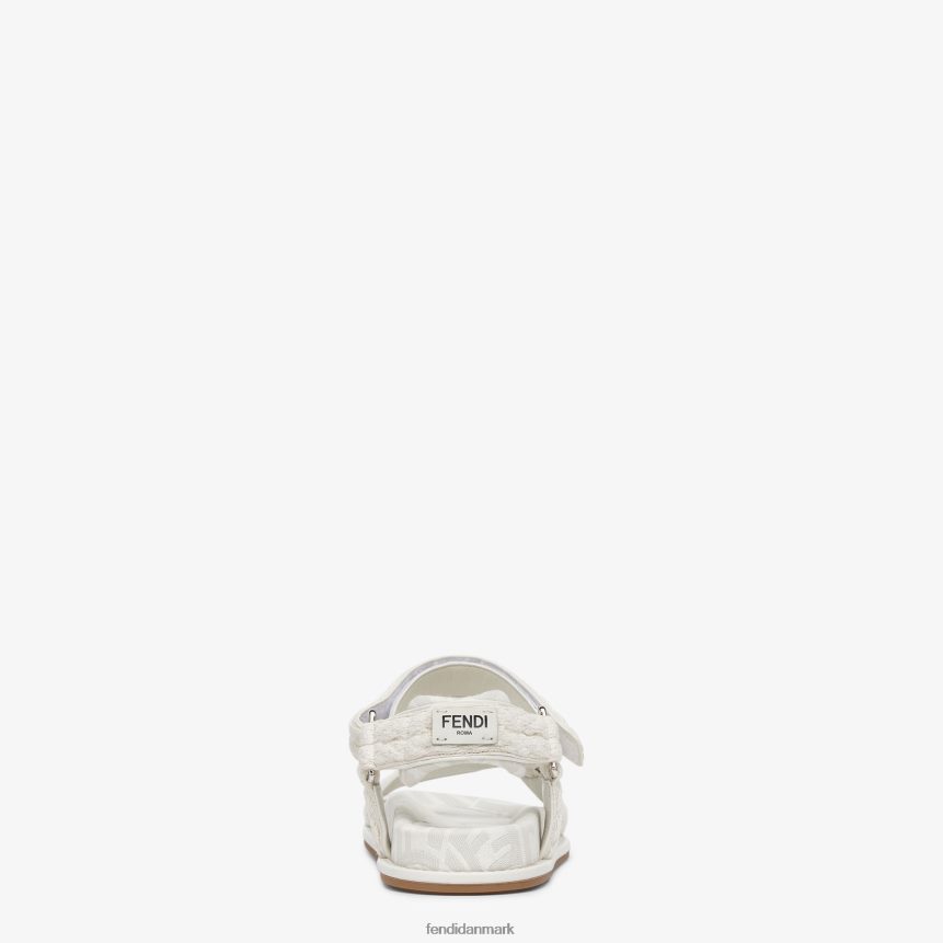 stof sandaler Kvinder Fendi fodtøj beige A44V2D1297
