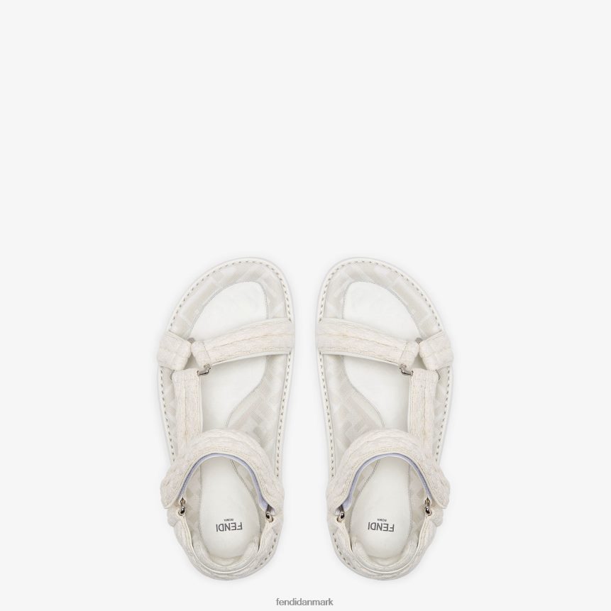 stof sandaler Kvinder Fendi fodtøj beige A44V2D1297