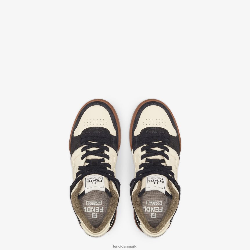 læder high-tops Kvinder Fendi fodtøj hvid A44V2D1360