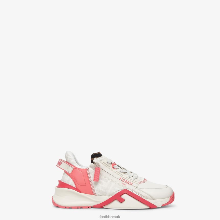 læder lave toppe Kvinder Fendi fodtøj hvid A44V2D1398