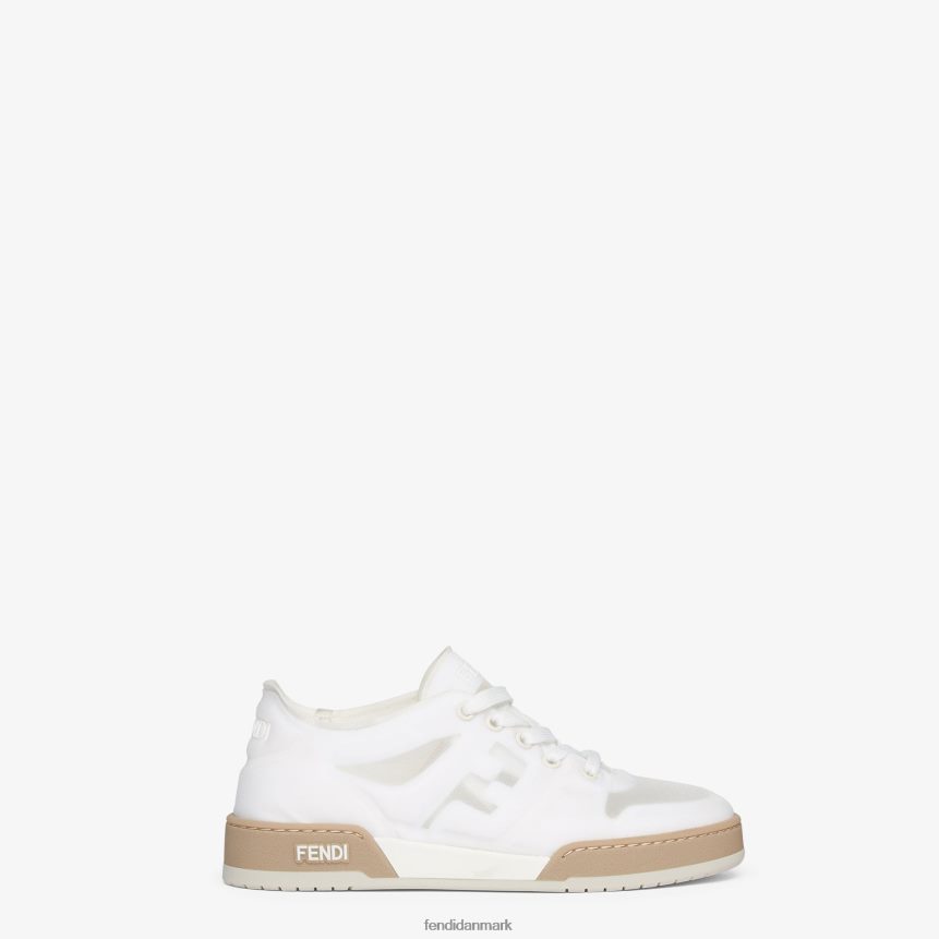 mesh lave toppe Kvinder Fendi fodtøj hvid A44V2D1399