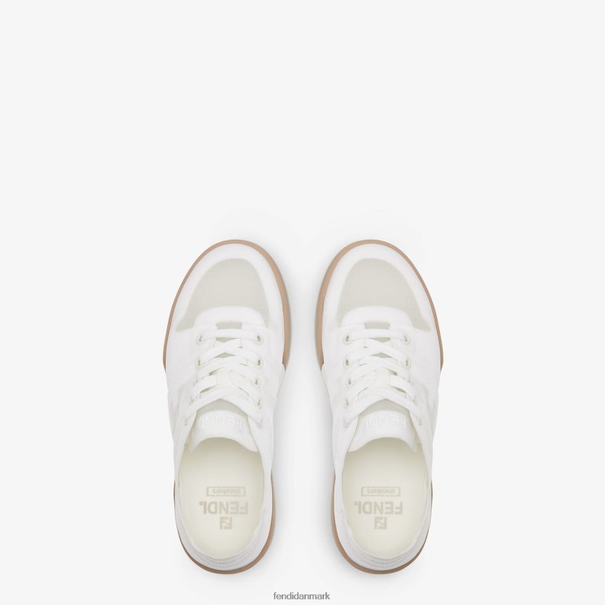 mesh lave toppe Kvinder Fendi fodtøj hvid A44V2D1399