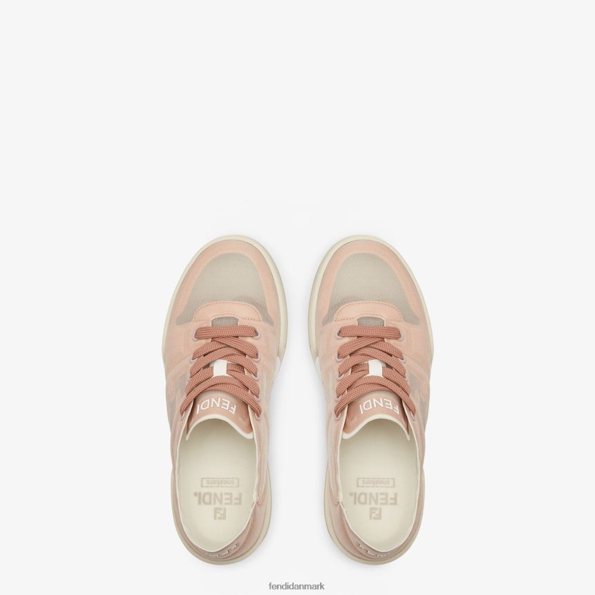 mesh lave toppe Kvinder Fendi fodtøj lyserød A44V2D1401