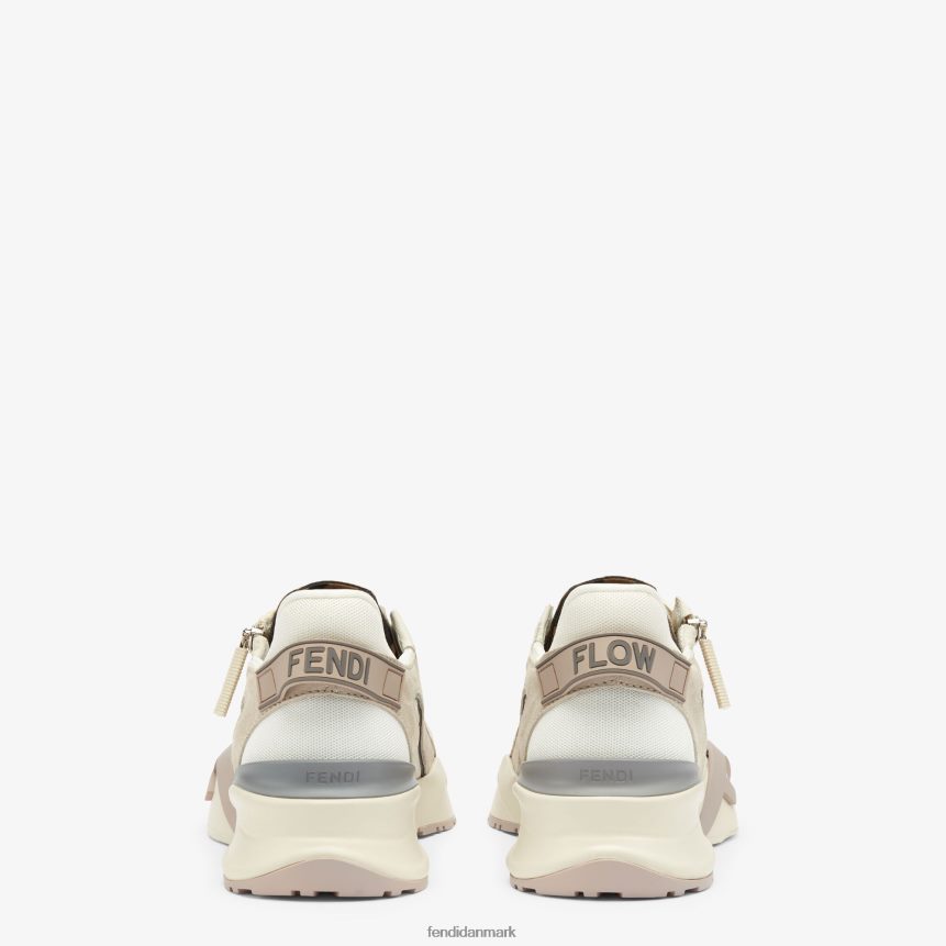 ruskind lave toppe Kvinder Fendi fodtøj hvid A44V2D1287