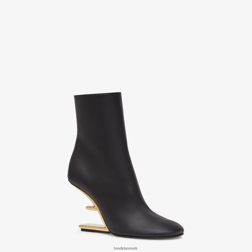 højhælede ankelstøvler i nappalæder Kvinder Fendi fodtøj sort A44V2D1368
