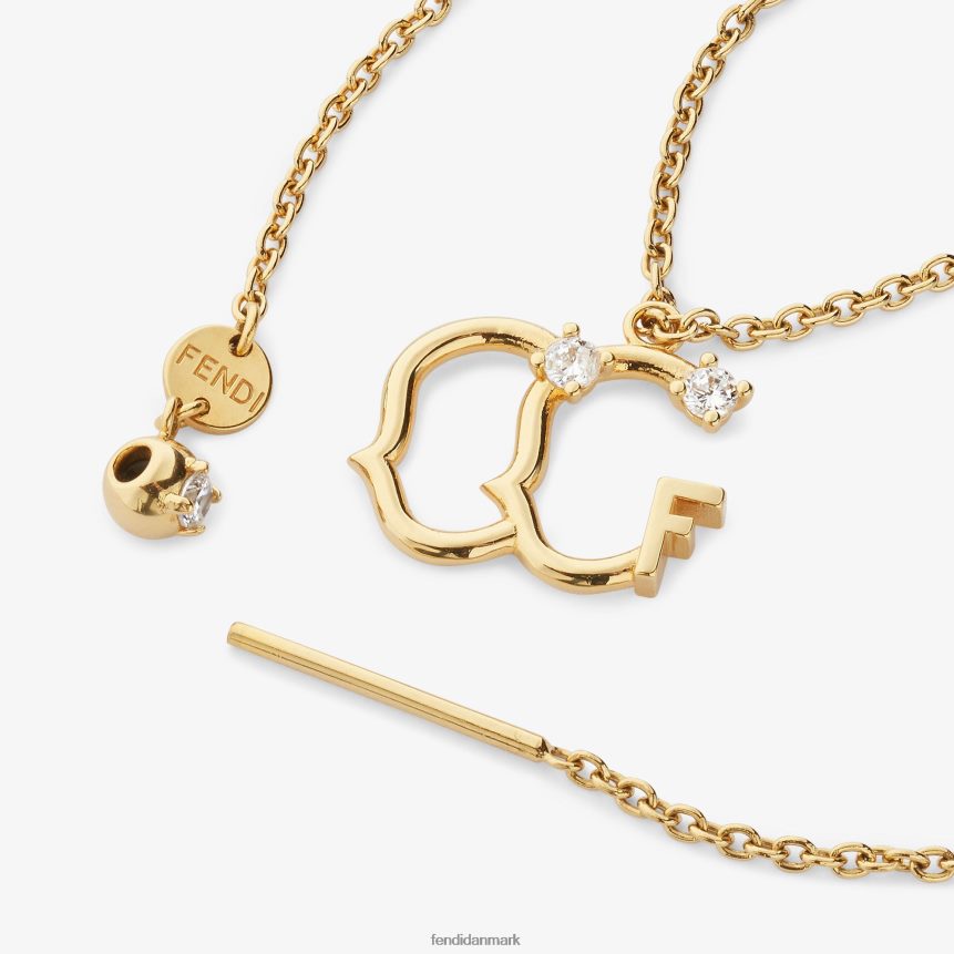 gemini sæt Kvinder Fendi smykker guld A44V2D1635
