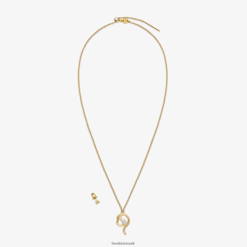 jomfru sæt Kvinder Fendi smykker guld A44V2D1638