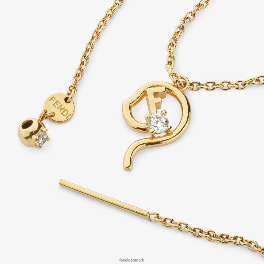 jomfru sæt Kvinder Fendi smykker guld A44V2D1638
