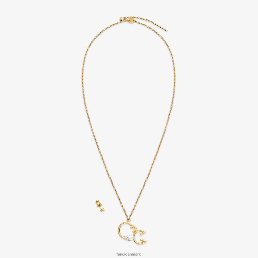 skorpion sæt Kvinder Fendi smykker guld A44V2D1644