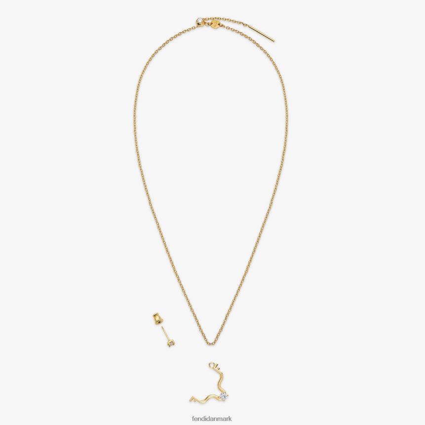 taurus sæt Kvinder Fendi smykker guld A44V2D1634