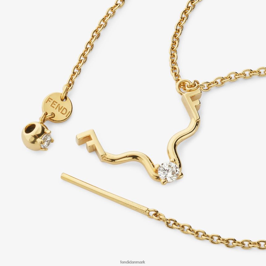 taurus sæt Kvinder Fendi smykker guld A44V2D1634