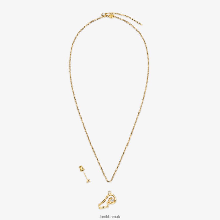 vædder sæt Kvinder Fendi smykker guld A44V2D1633
