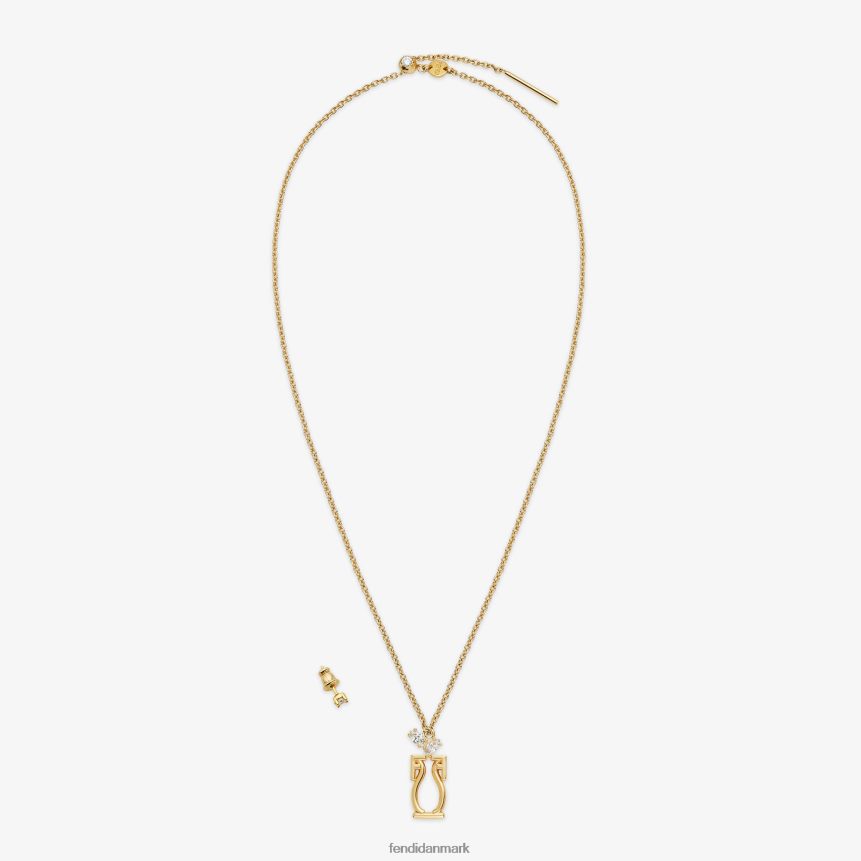 vandmand sæt Kvinder Fendi smykker guld A44V2D1641