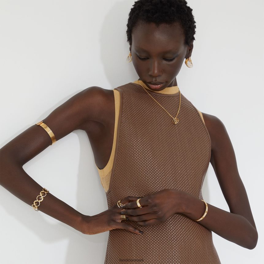 halskæde Kvinder Fendi smykker guld A44V2D1671