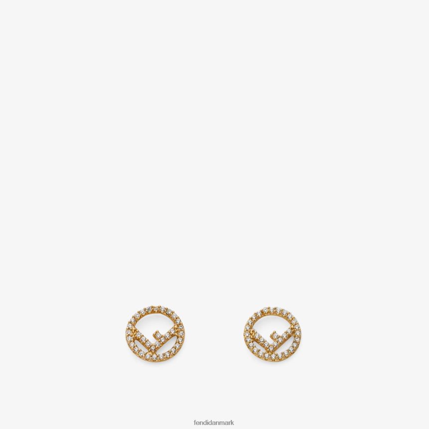f er øreringe Kvinder Fendi smykker guld A44V2D1617