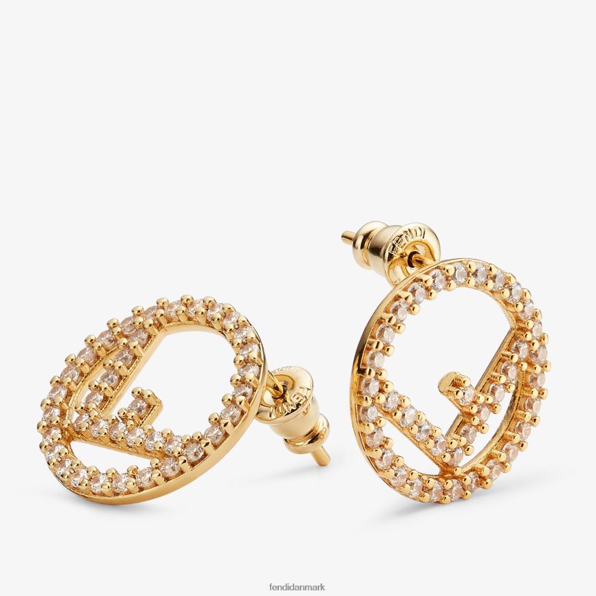 f er øreringe Kvinder Fendi smykker guld A44V2D1631