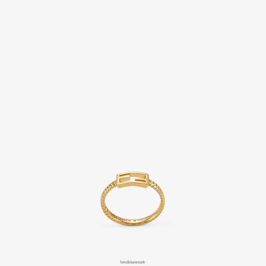 baguette ring ring Kvinder Fendi smykker guld A44V2D1717