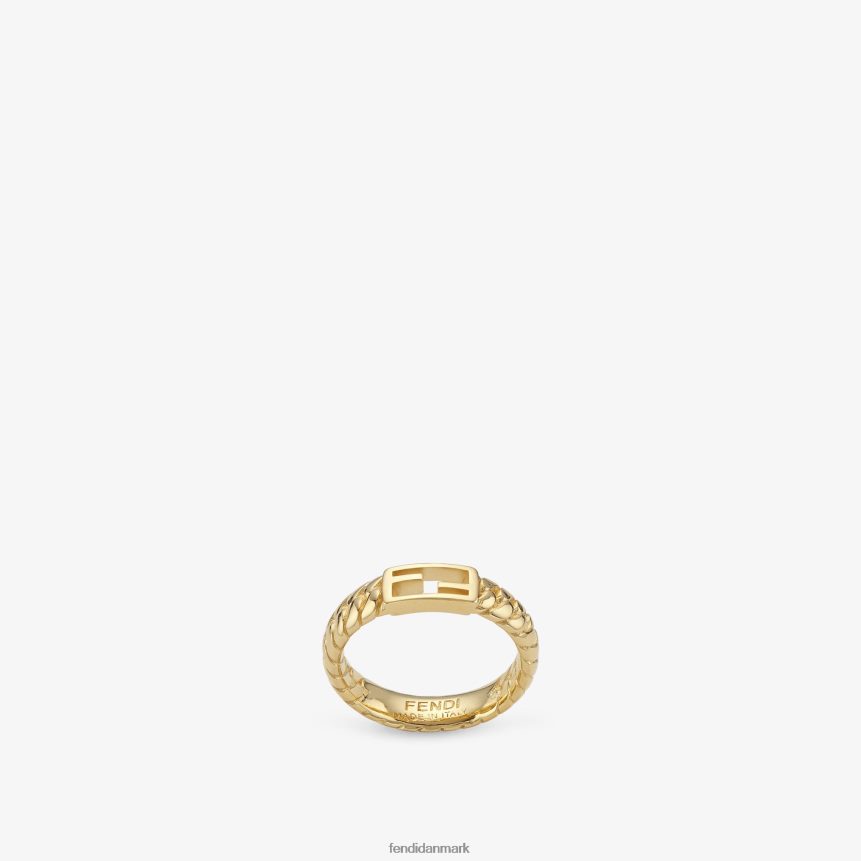 baguette ring ring Kvinder Fendi smykker guld A44V2D1746